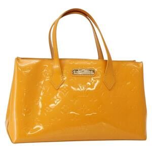 LOUIS VUITTON Monogram Vernis Wilshire PM Bag Jone Passion M91725 LV Auth 144066